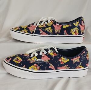 Vans X SpongeBob ComfyCush AlohaBob Sneakers Men 9.5 Or Womens 11
